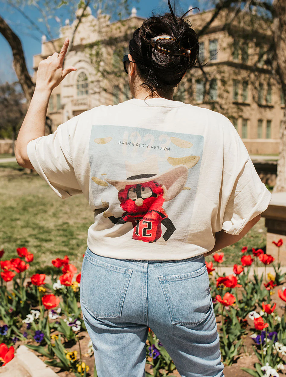Livy Lu Texas Tech "1923" Thrifted Tee