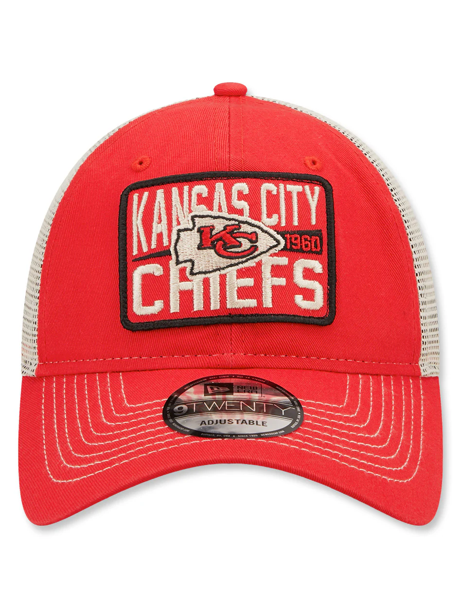 New Era KC Chiefs 9Twenty Rectangle Patch Snapback Cap - Image 3