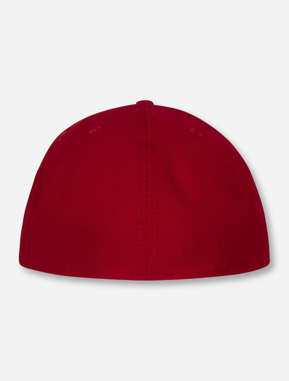 New Era Texas Tech Double T 59/50 Flat Bill Fitted Cap - Image 4