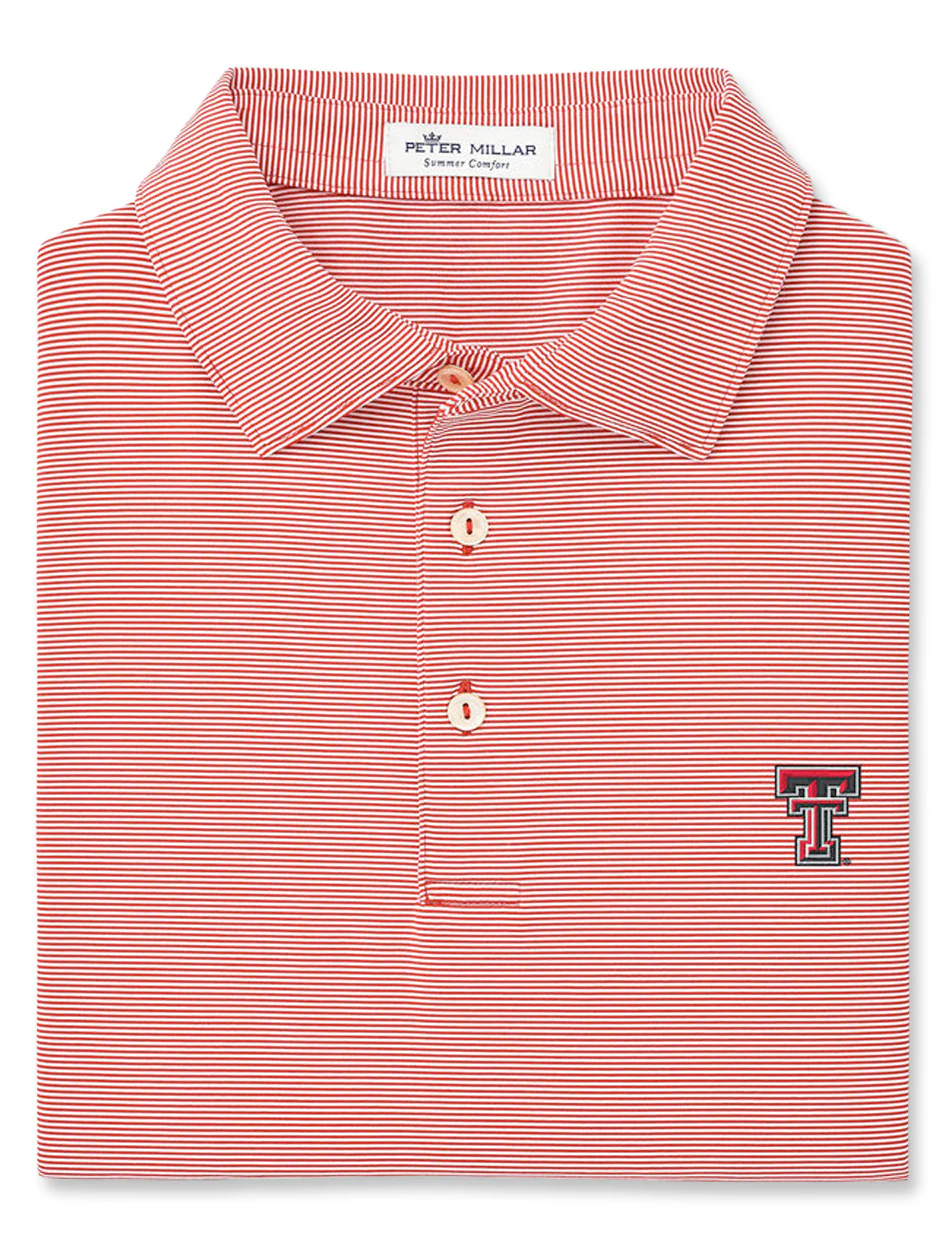 Peter Millar Texas Tech Red Raiders "Jubilee" Striped Polo - Image 3