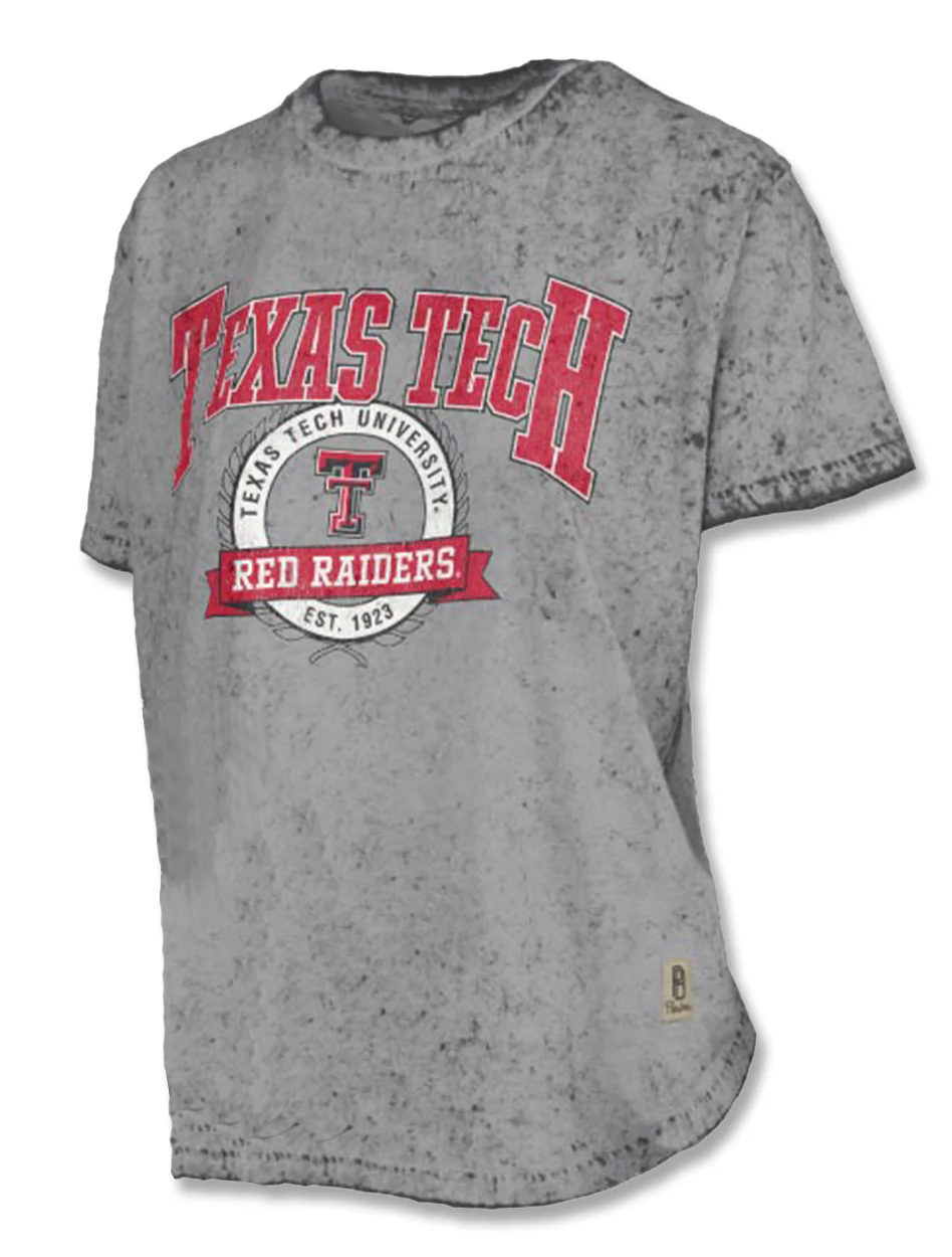 **Texas Tech Press Box "Gibson" Sun Washed T-Shirt