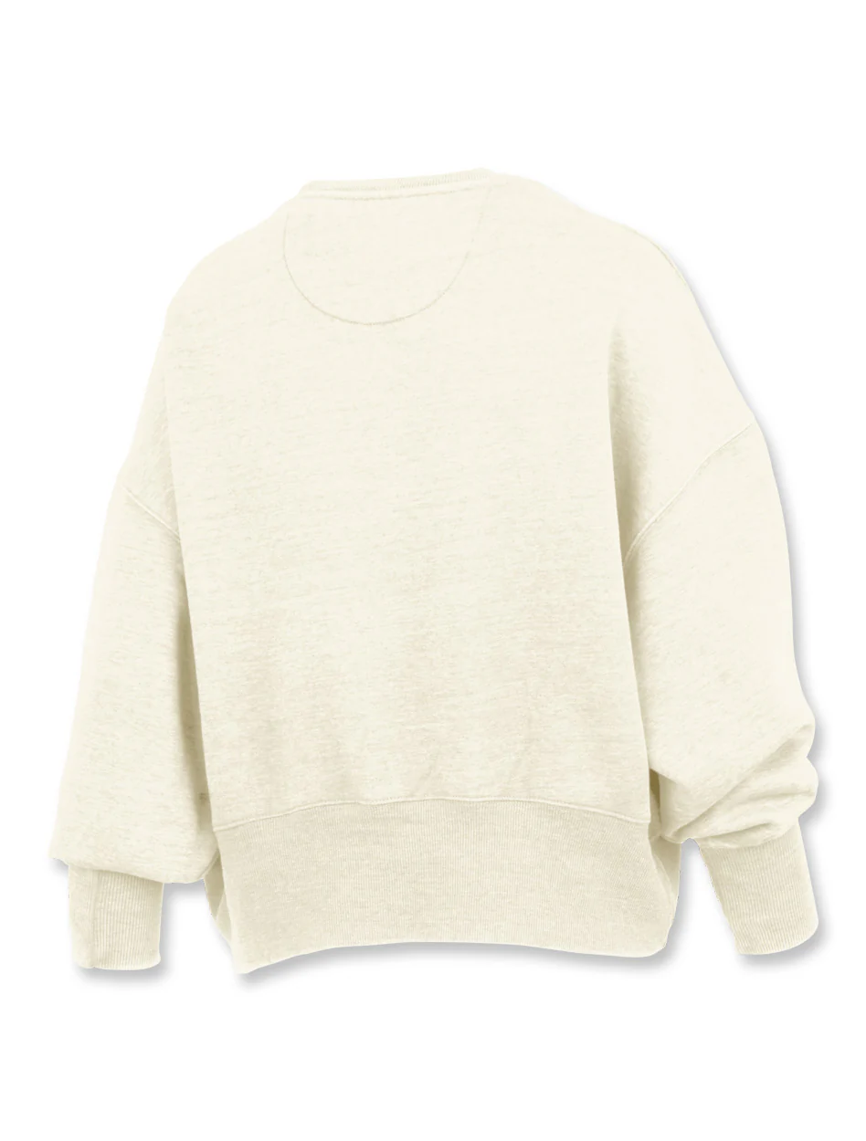 Texas Tech Press Box "New Zealand Youngstown" Long Sleeve Doleman Oversized Crop - Image 2