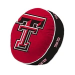 Round Texas Tech Double T Cloud Pillow