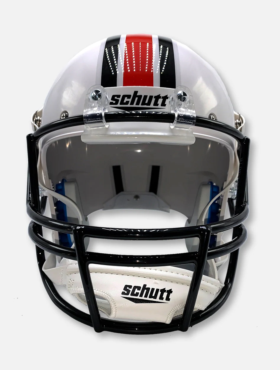 Schutt Texas Tech Red Raiders Double T White Replica Helmet - Image 2