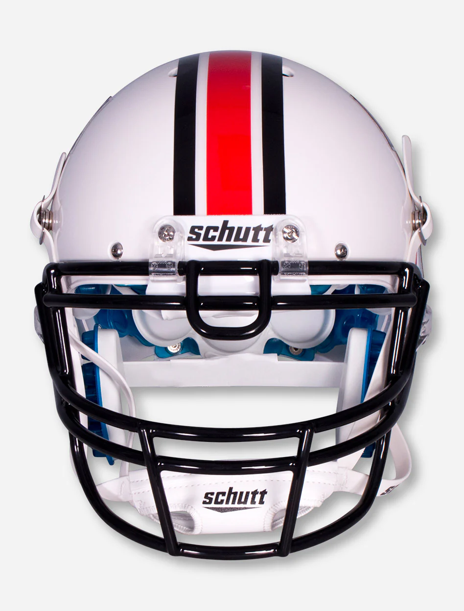 Schutt Texas Tech White Authentic Helmet - Image 3