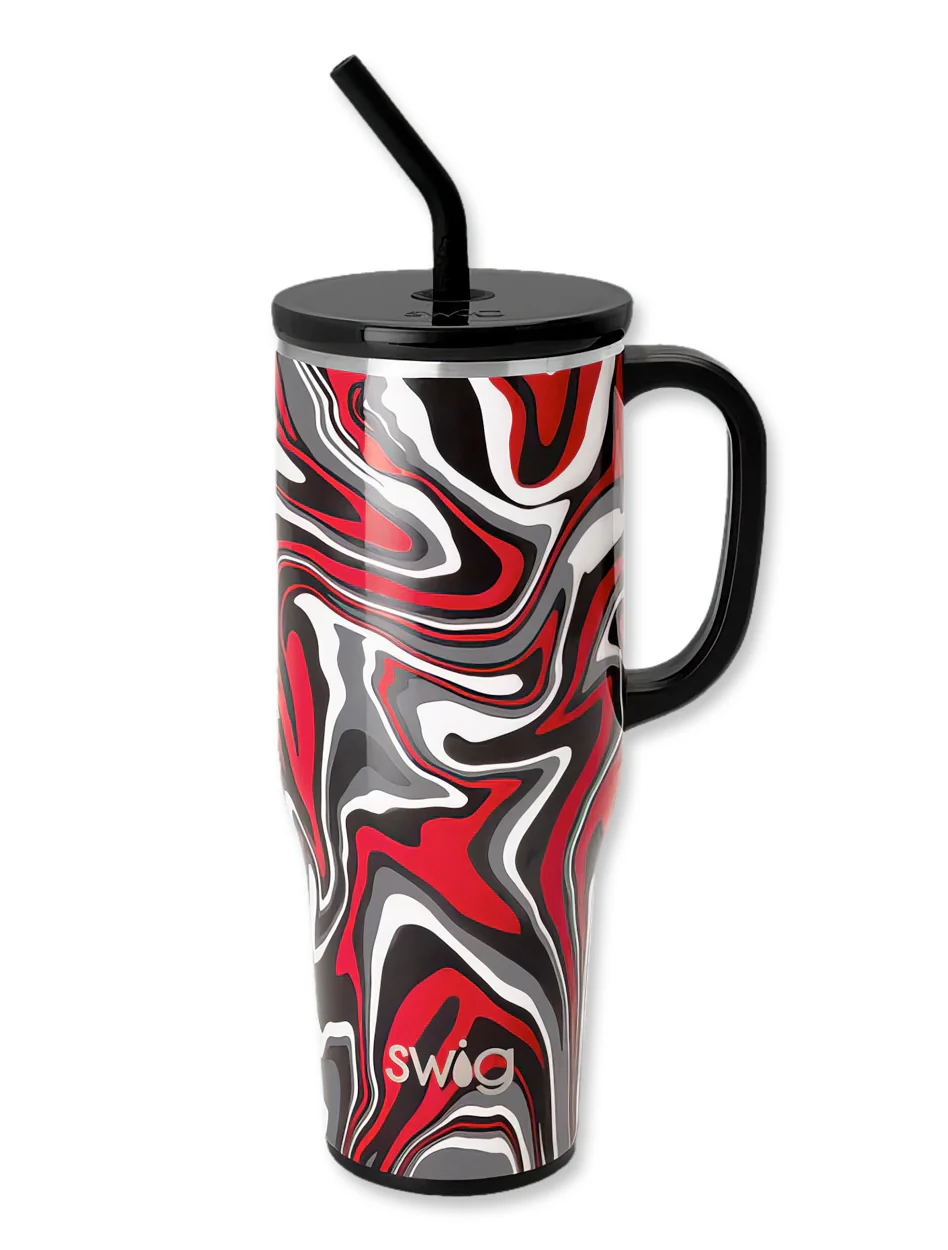 Swig Team Color 40 oz Travel Tumbler w/ Handle