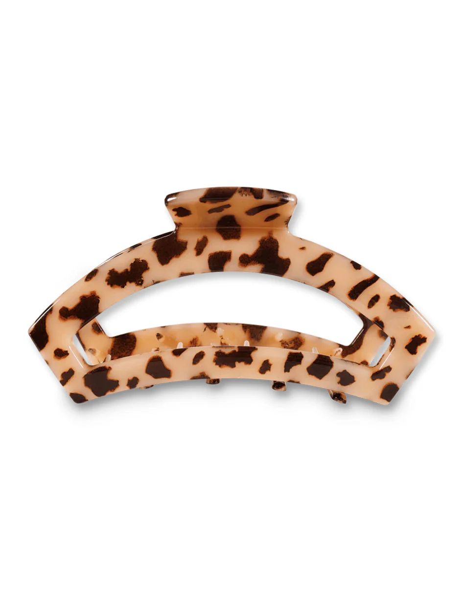 Teleties Open Blonde Tortoise Hair Clip