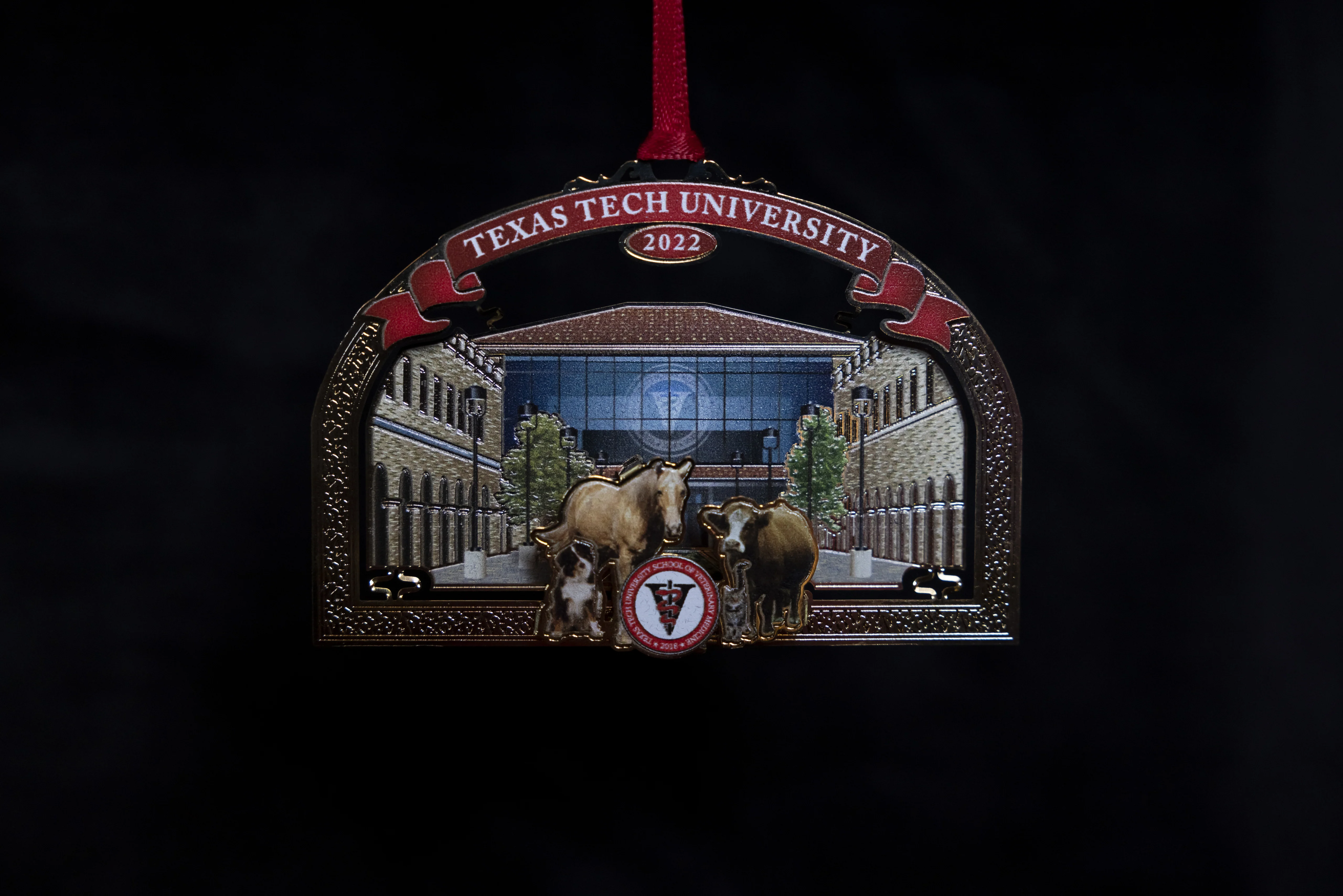Texas Tech 2022 "School of Veterinary Medicine" 26th Official Ornament