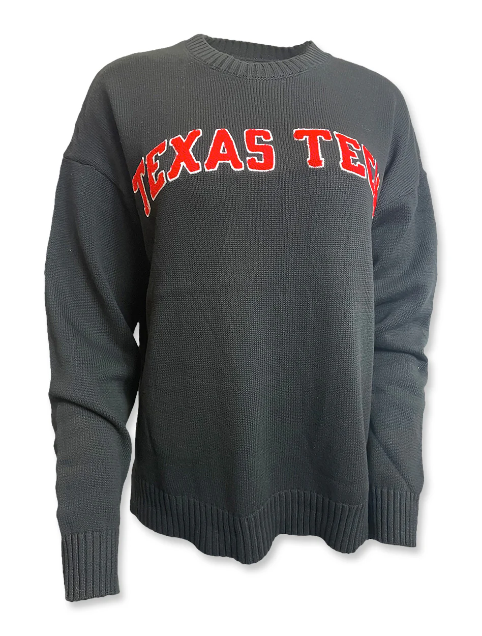 Texas Tech Arch in Chenille "Darby" Sweater - Image 2
