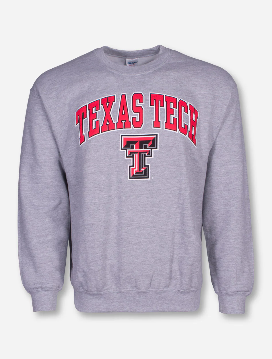 Texas Tech Arch Over Double T Sweatshirt - Image 3