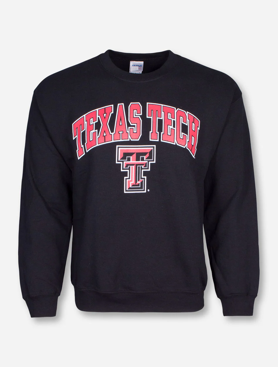 Texas Tech Arch Over Double T Sweatshirt - Image 9