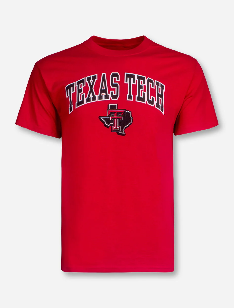 Texas Tech Arch Over Lone Star Pride T-Shirt - Image 3