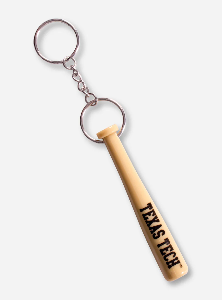 Texas Tech Red Raiders Baseball Bat Bottle Opener Key Chain
