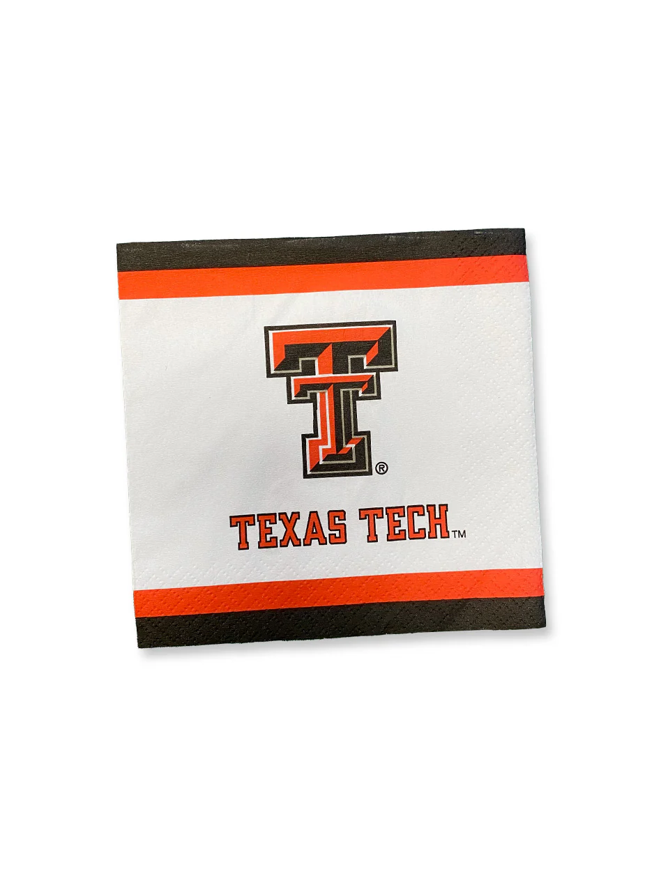 Texas Tech Beverage Napkin