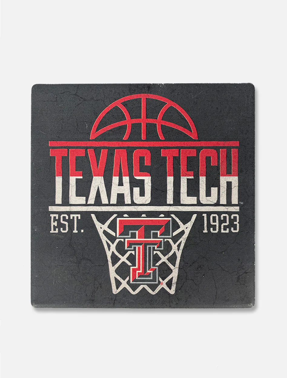 Texas Tech "Boom Shaka Laka" Basketball Coaster