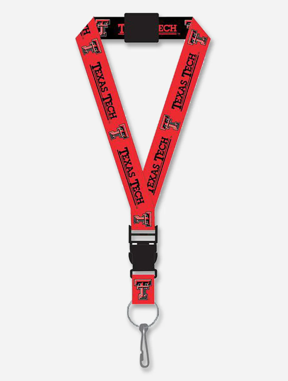 Texas Tech Break Away Reversible Team Lanyard