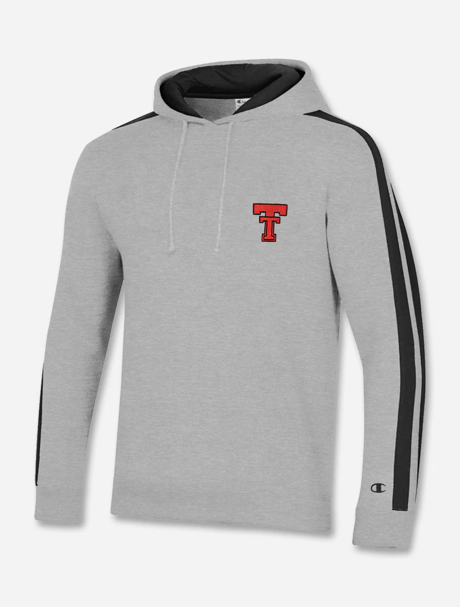 Texas Tech Champion 2021 "Super Fan" Striped Pull Over Hood