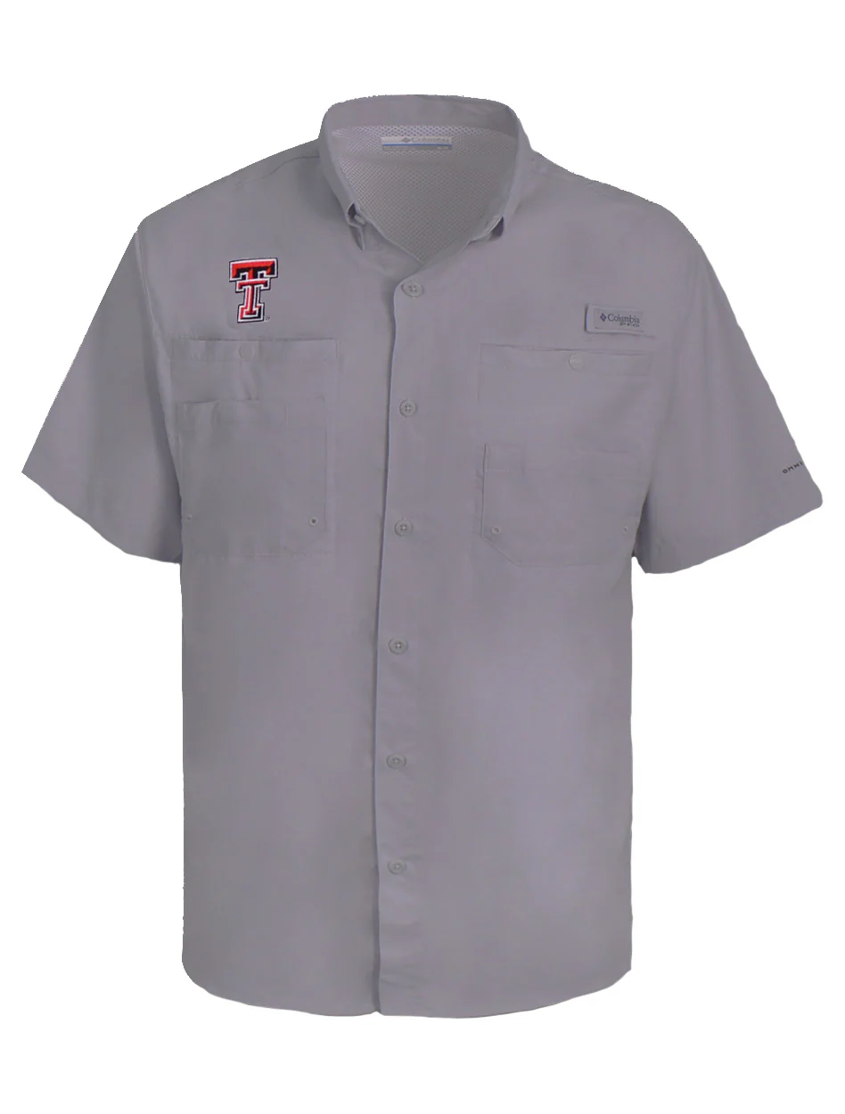 Texas Tech Columbia "Tamiami" Button Down Men's Fishing Shirt - Image 5
