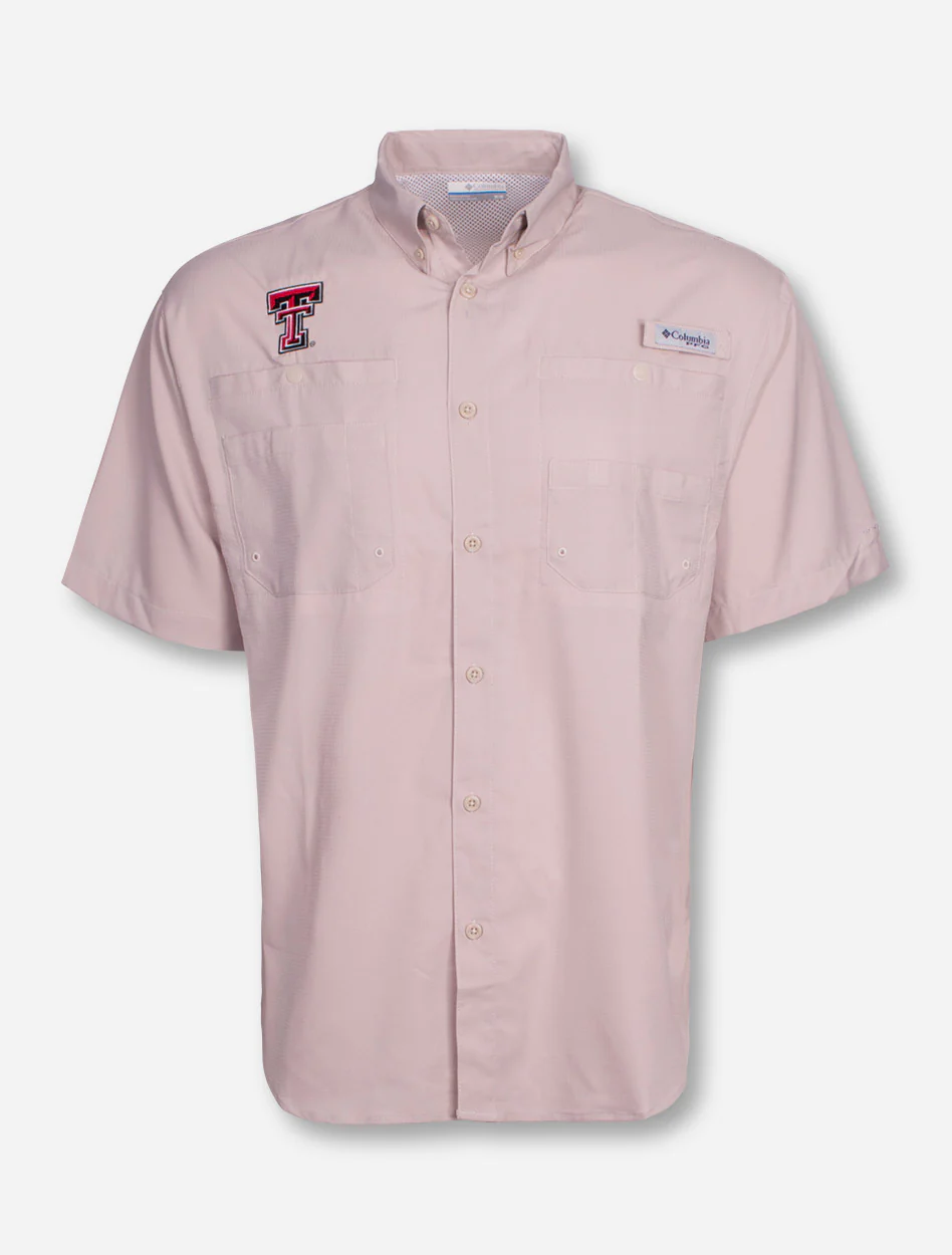 Texas Tech Columbia "Tamiami" Button Down Men's Fishing Shirt - Image 7
