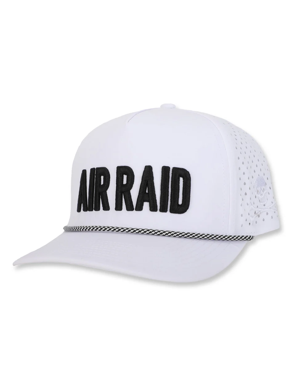Texas Tech Dark Horse Leach Era "Air Raid" White Sport SB Cap