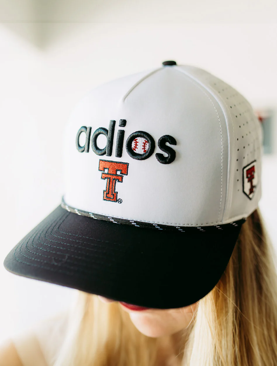 Texas Tech Dark Horse Baseball "Adios" Performance Cord Snapback Cap