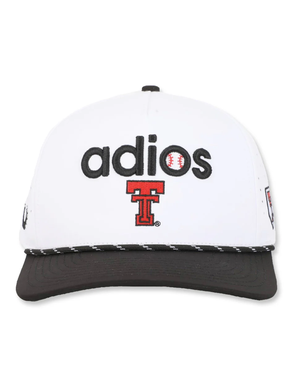 Texas Tech Dark Horse Baseball "Adios" Performance Cord Snapback Cap - Image 3
