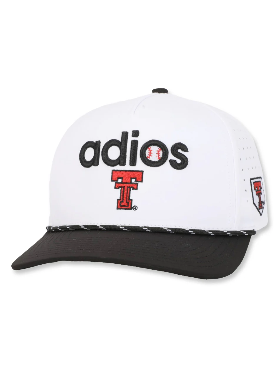 Texas Tech Dark Horse Baseball "Adios" Performance Cord Snapback Cap - Image 4