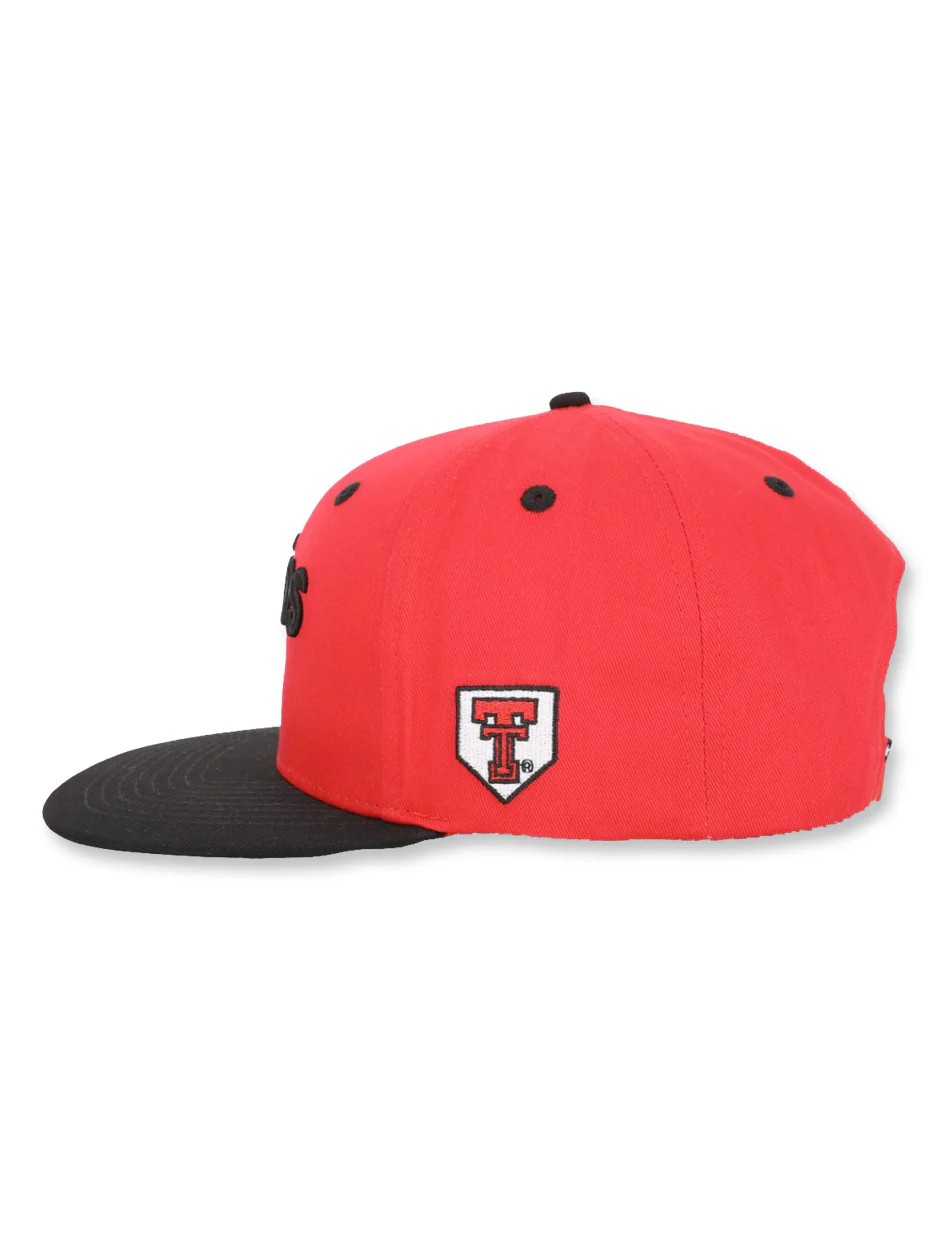 Texas Tech Dark Horse Baseball "Adios" Twill Snapback Cap - Image 3