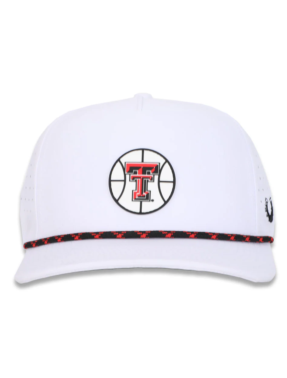Texas Tech Dark Horse Basketball "Insider" PVC Patch Snapback Cap - Image 2