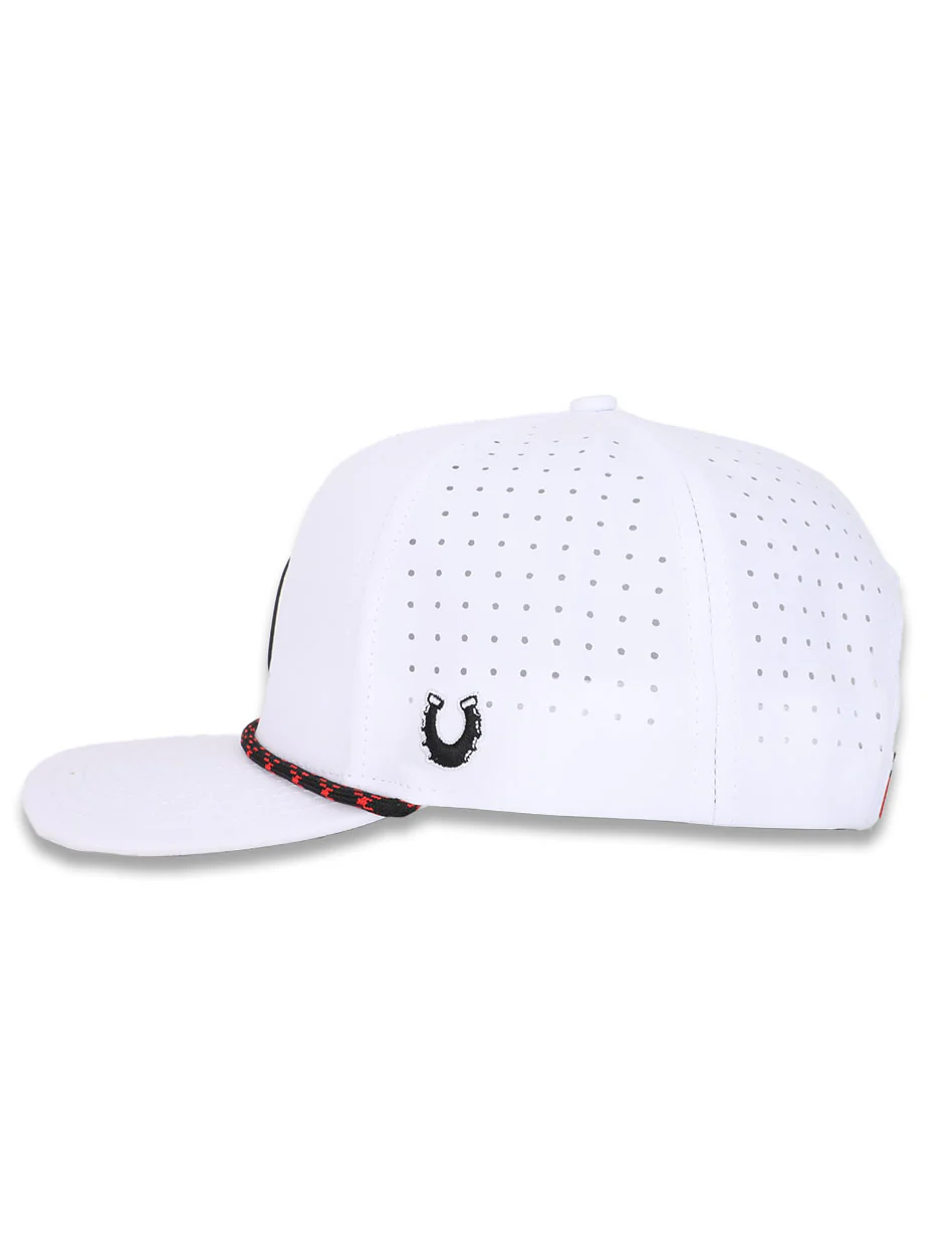 Texas Tech Dark Horse Basketball "Insider" PVC Patch Snapback Cap - Image 3