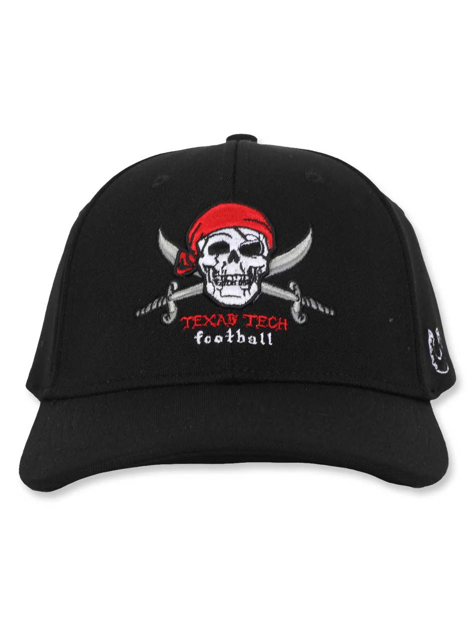 Texas Tech Dark Horse "As Worn In Leach Era" Black OSFA Cap - Image 3