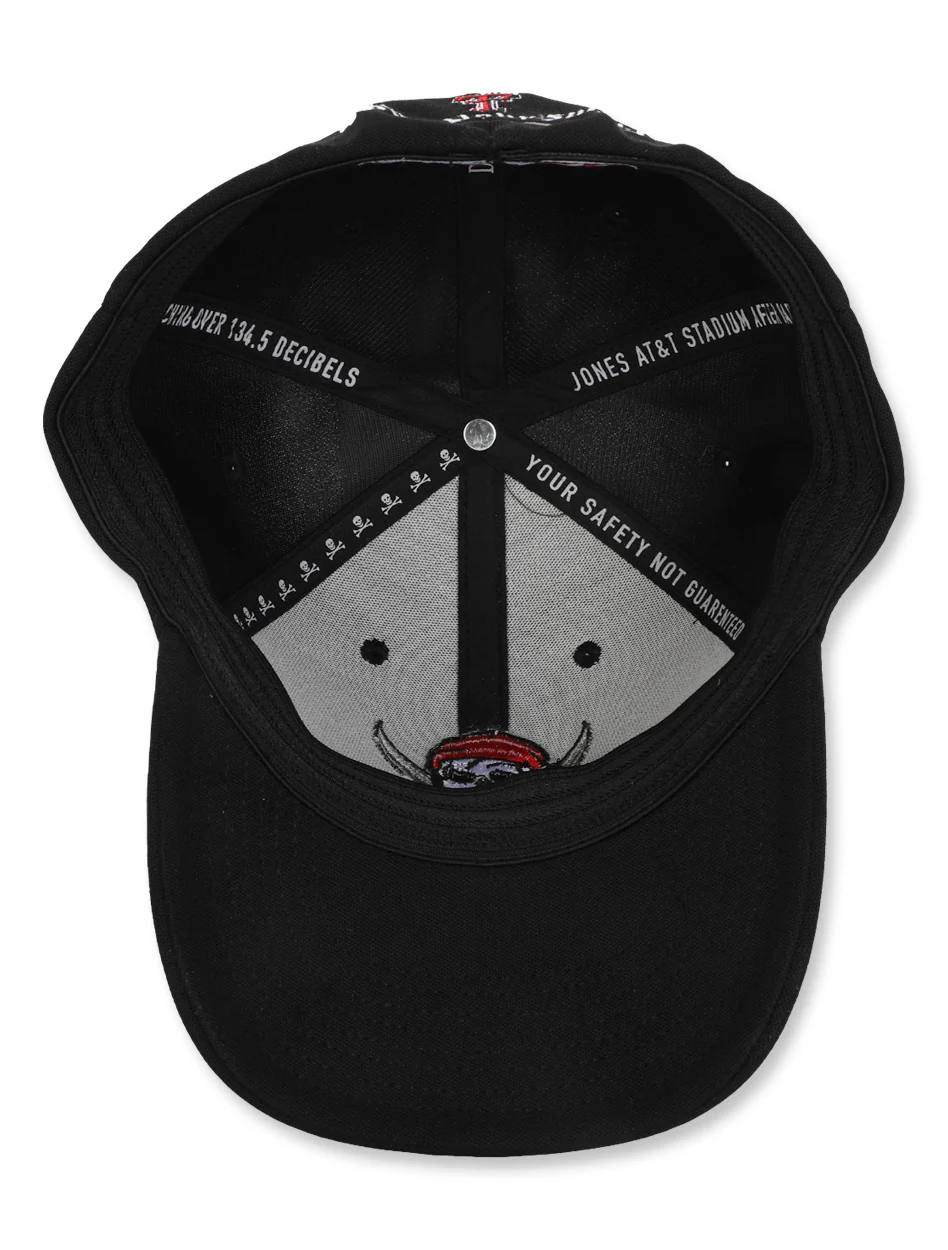Texas Tech Dark Horse "As Worn In Leach Era" Black OSFA Cap - Image 6