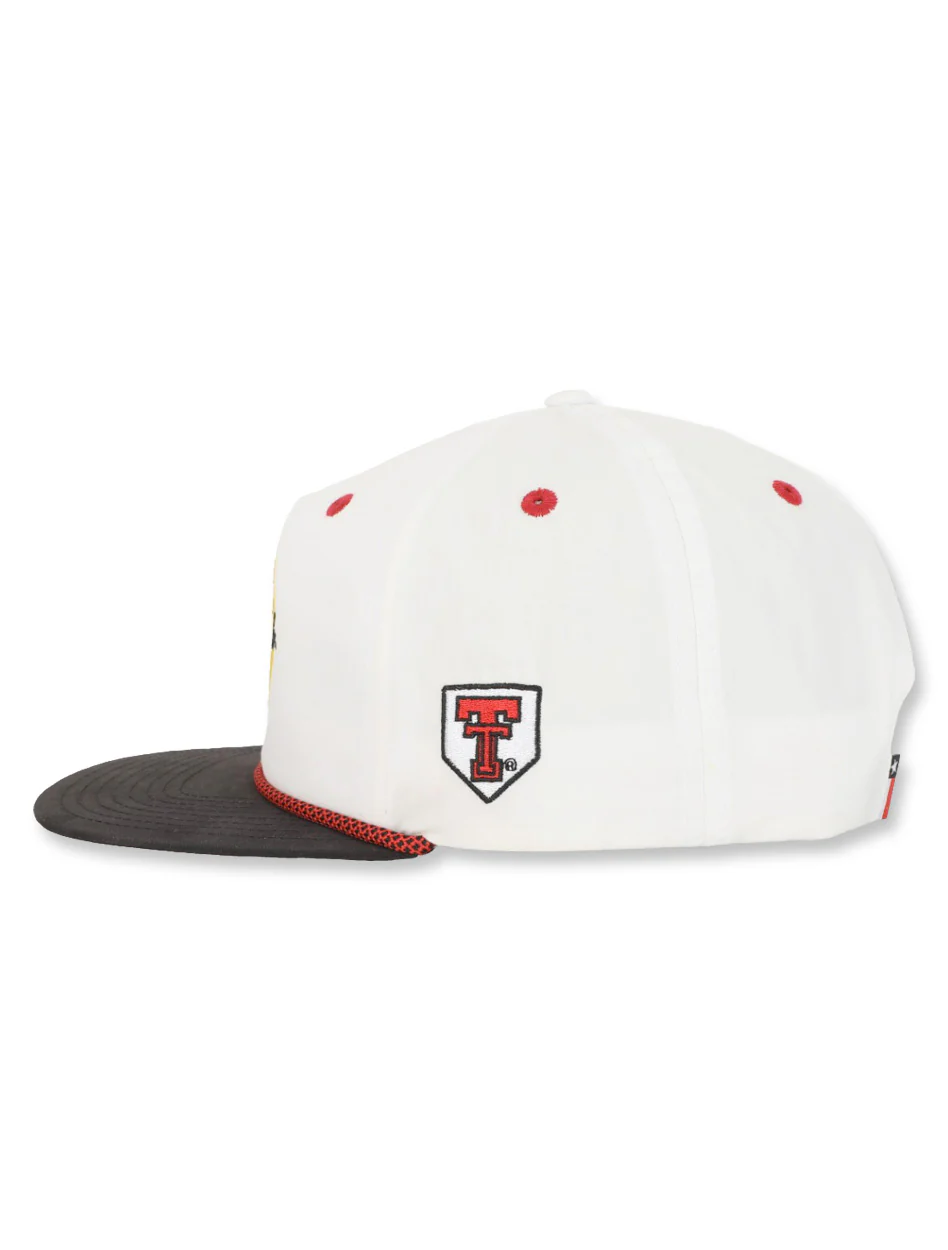 Texas Tech Dark Horse Softball Cotton Cord Snapback Cap - Image 3