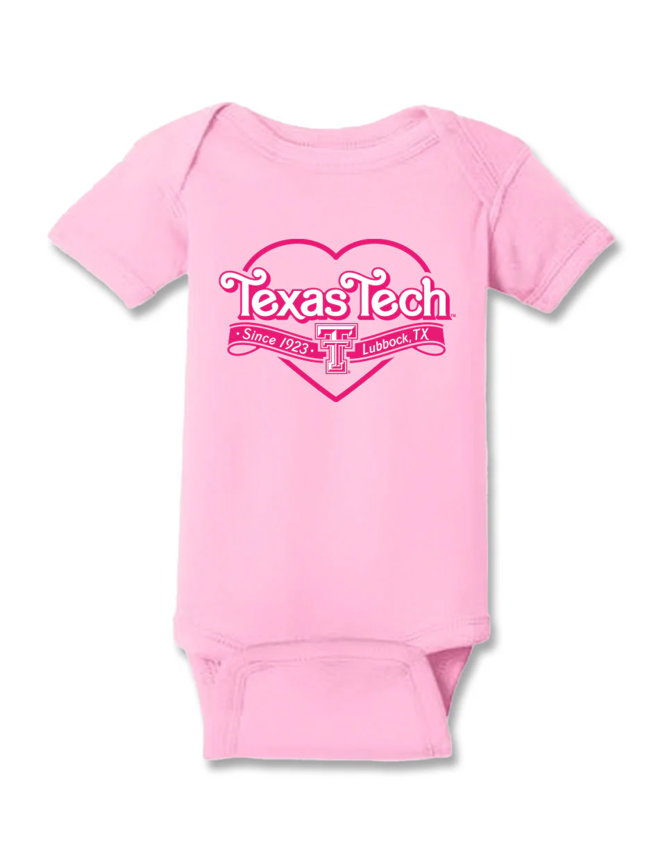 Texas Tech "Dollhouse" INFANT Onesie