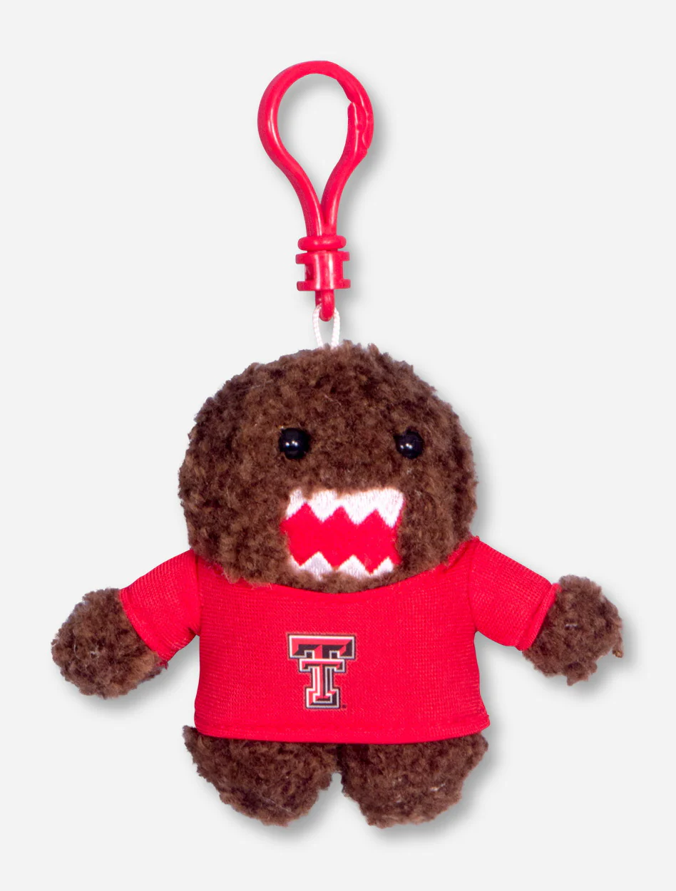 Texas Tech Domo with Red T-Shirt Key Chain - Image 2