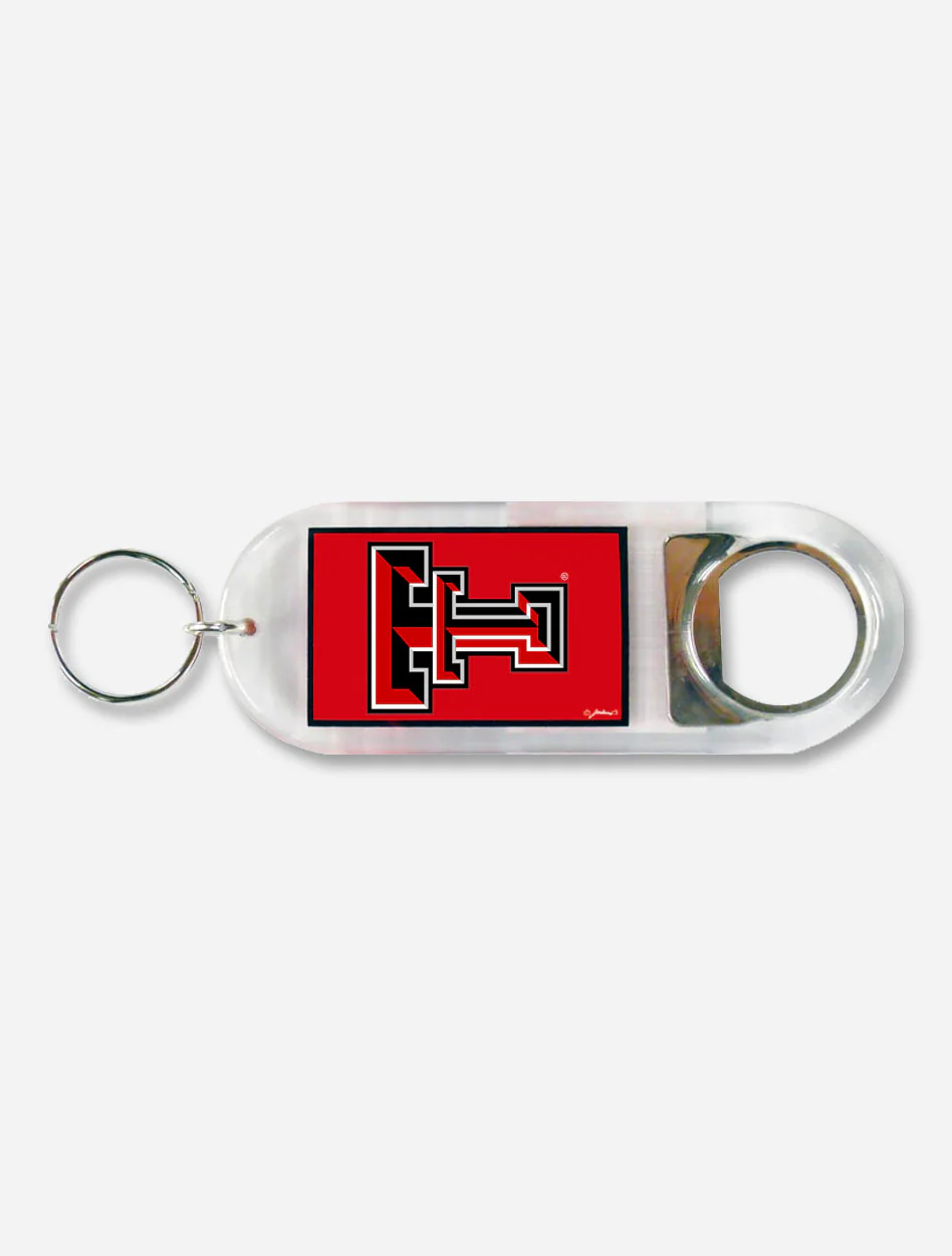 Texas Tech Double T Bottle Opener Keychain