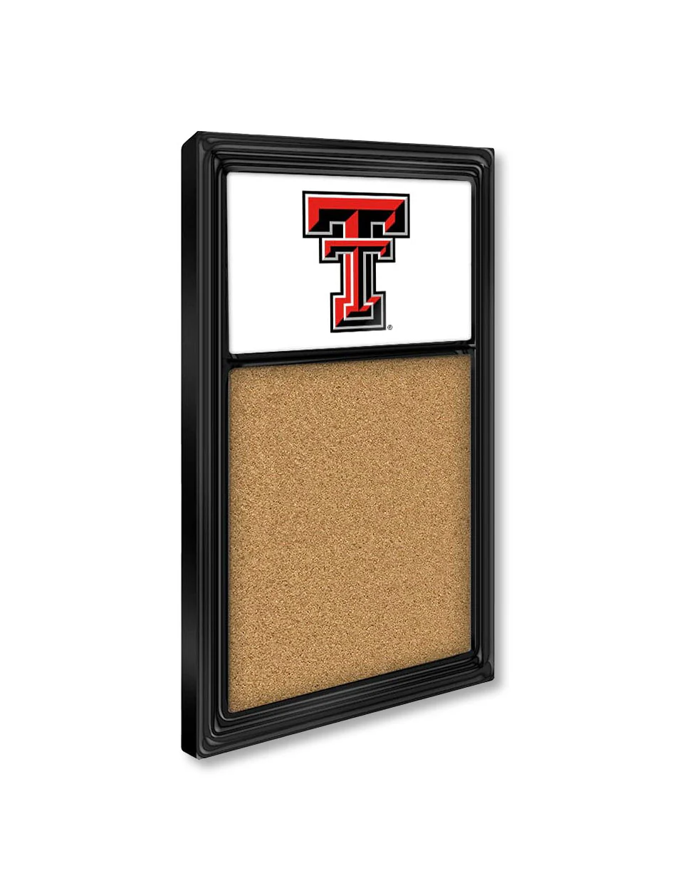 Texas Tech Double T Cork Note Board - Image 2