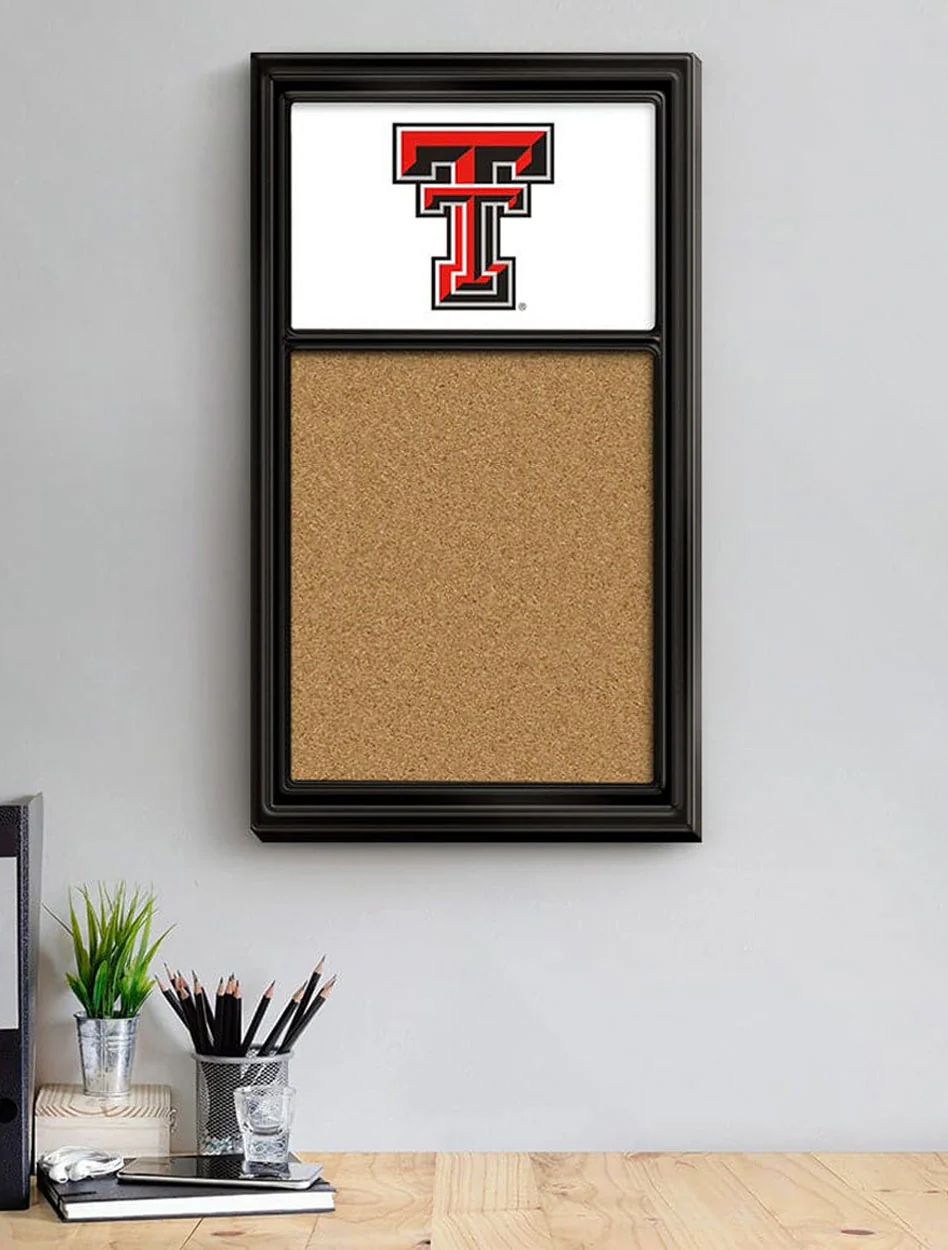 Texas Tech Double T Cork Note Board - Image 3