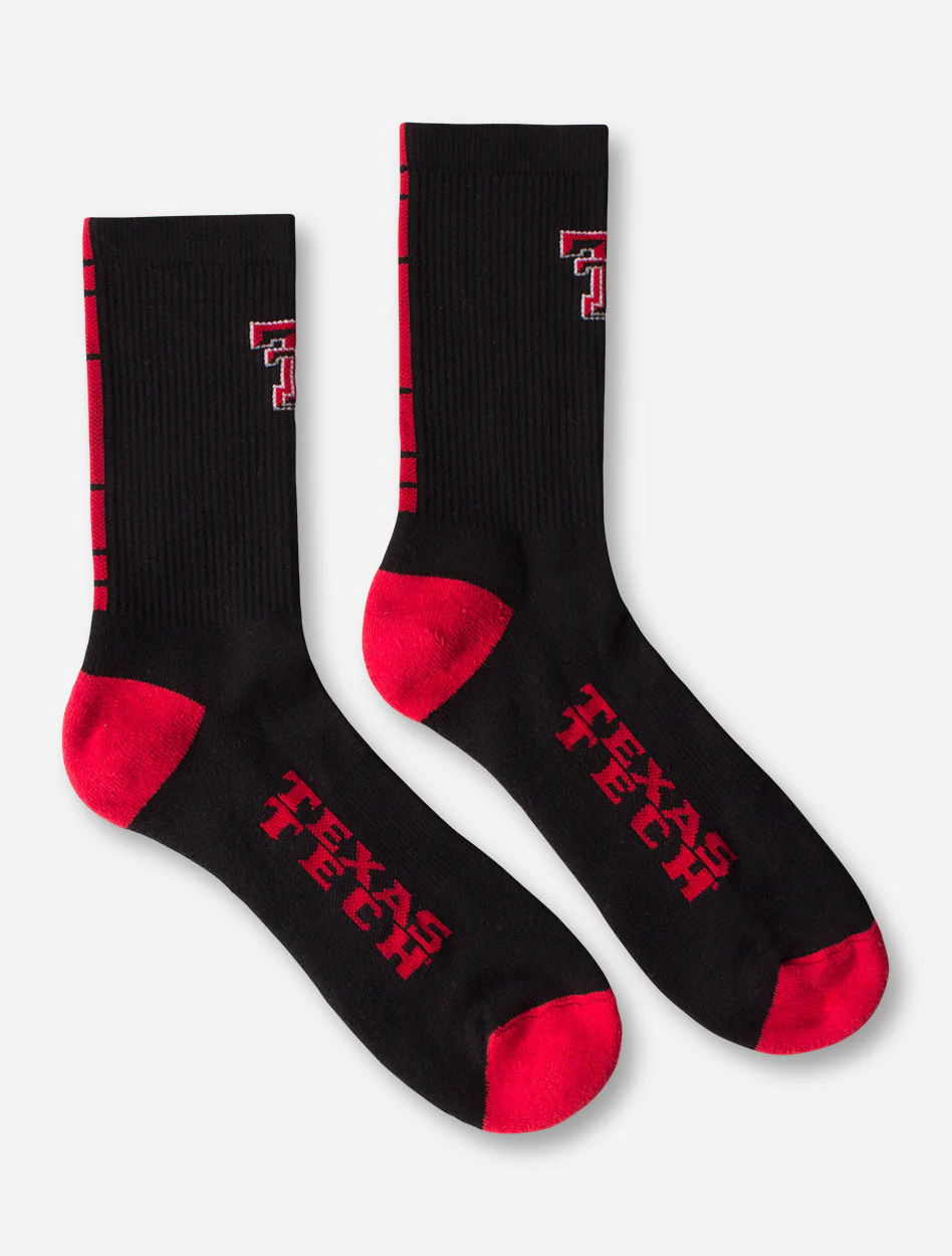 Texas Tech Double T Crew Socks