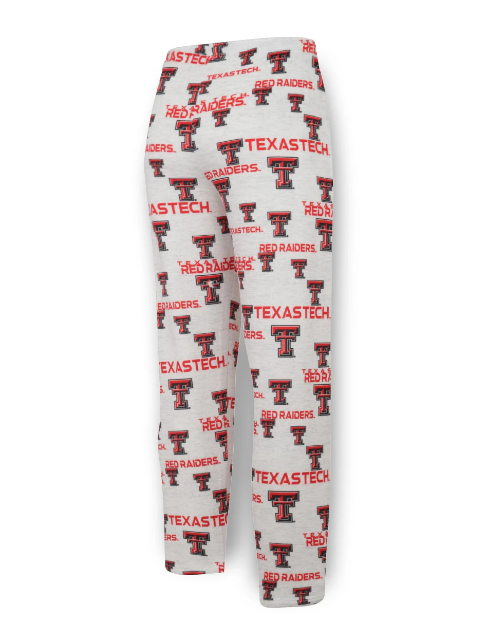 Texas Tech Double T " Docket" MEN'S Microfleece Pajama Pants - Image 2