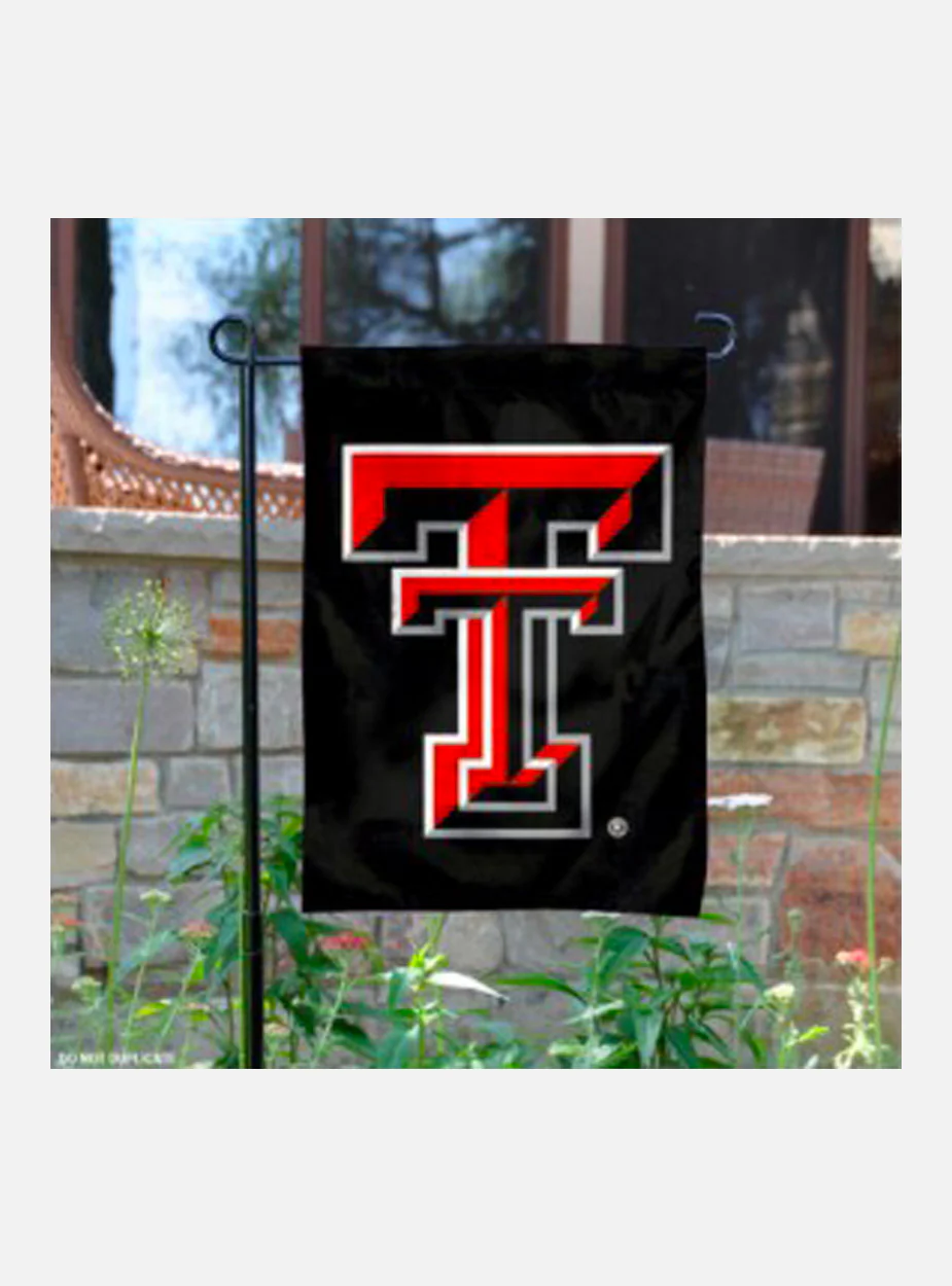 Texas Tech Double T Double Sided 13" x 18" Garden Banner - Image 2