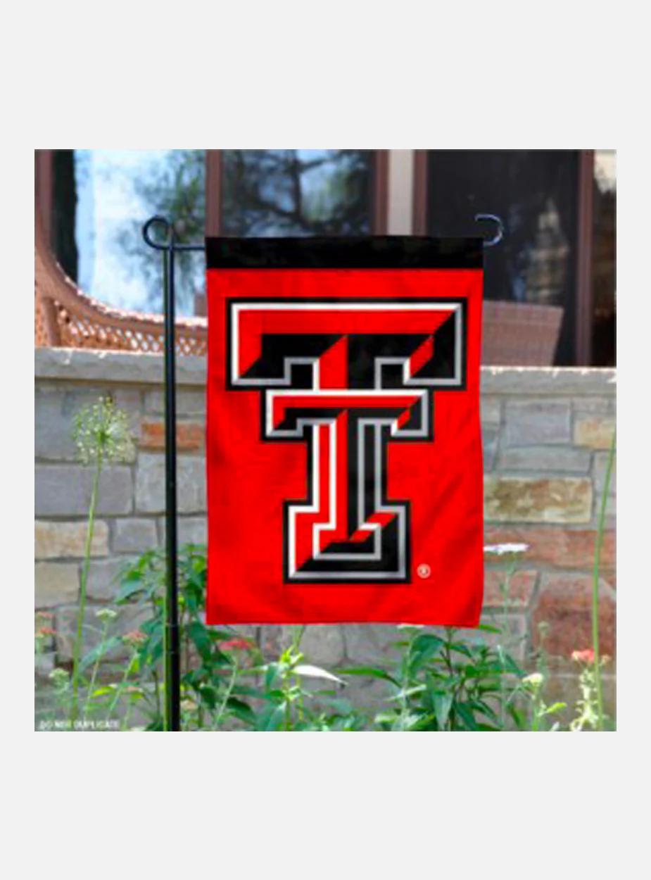 Texas Tech Double T Double Sided 13" x 18" Garden Banner - Image 3