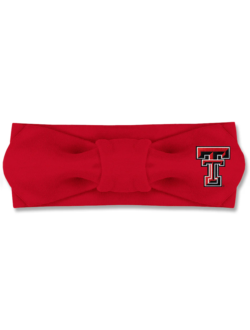 Texas Tech Double T INFANT Solid Knot Headband