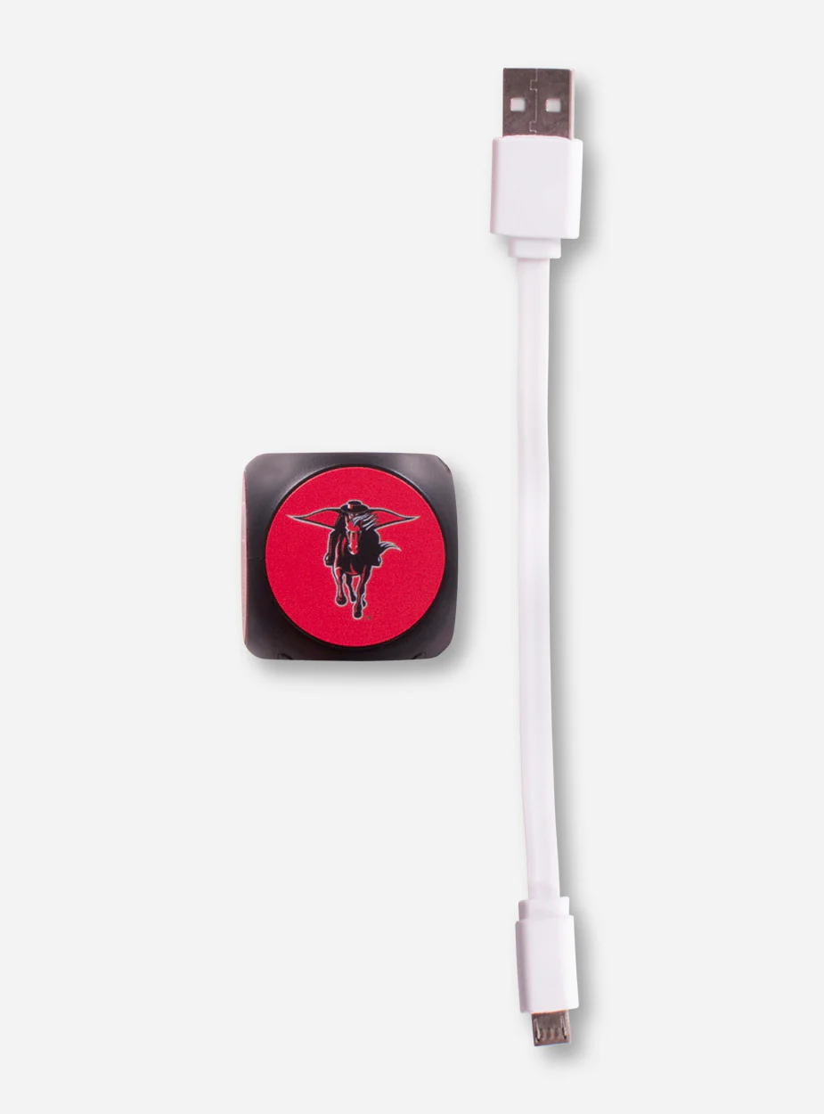 Texas Tech Double T & Midnight Rider Cubio Mini Bluetooth Speaker - Image 5