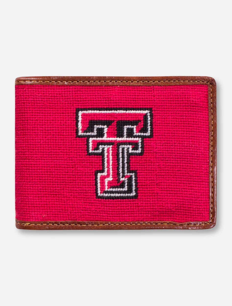 Texas Tech Double T Needle Point Wallet