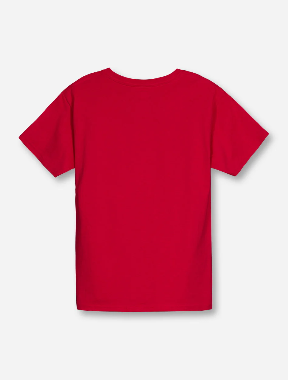 Texas Tech Double T on YOUTH T-Shirt - Image 4