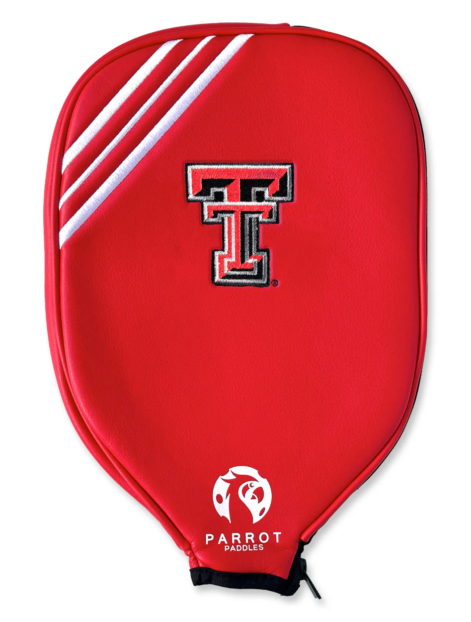 Texas Tech Double T Pickleball Racket Cover