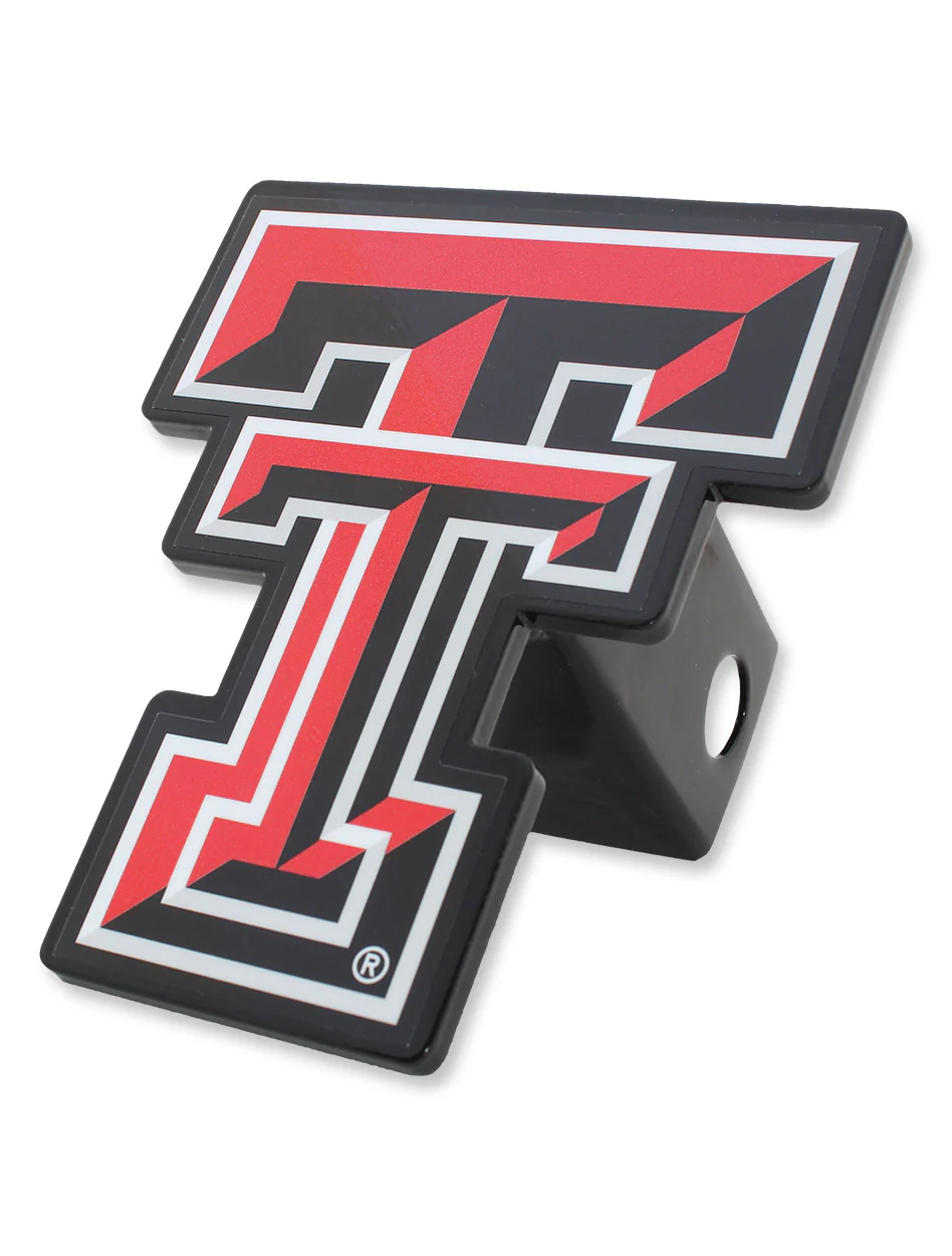 Texas Tech Double T Powder Coated Hitch Cover