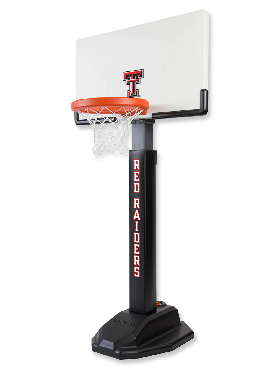 Texas Tech Double T "Pro" Adjustable Height Basketball Hoop Set - DROP SHIP ONLY - Image 4