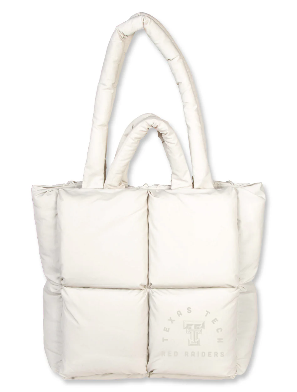 Texas Tech Double T Puffer Tote - Image 2
